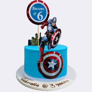 Captain America Cake