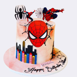 Spider-man cakes